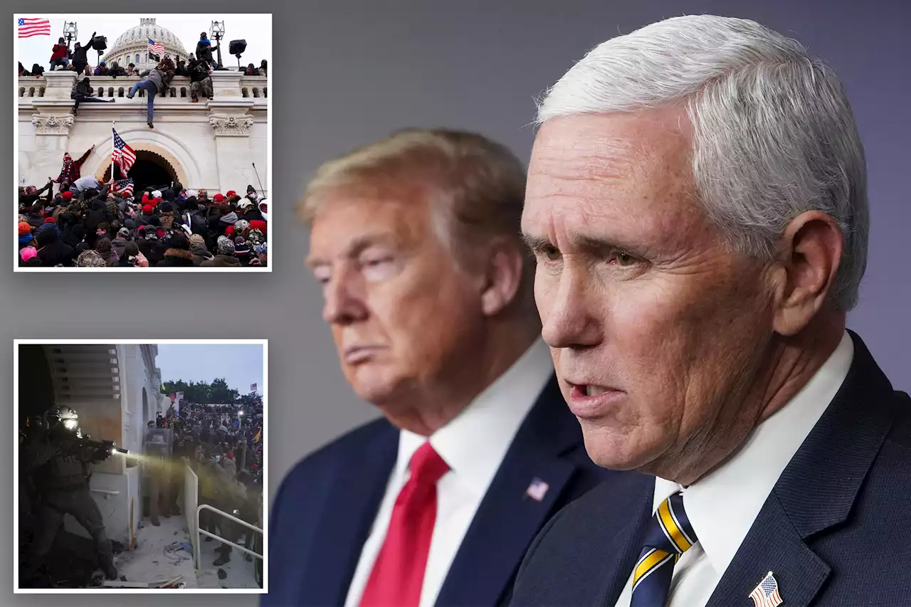 Pence takes new swipe at Trump over Jan. 6 Capitol riot