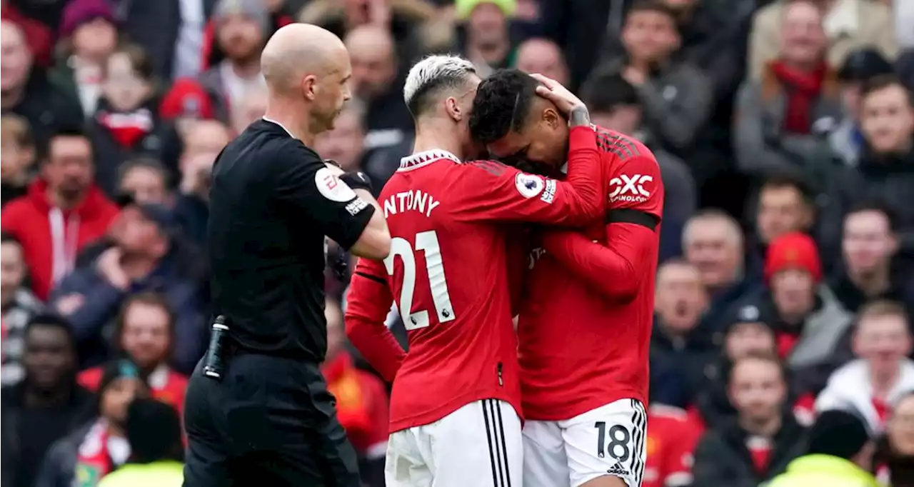 Manchester United : la stat dingue de Casemiro après son nouveau carton rouge !