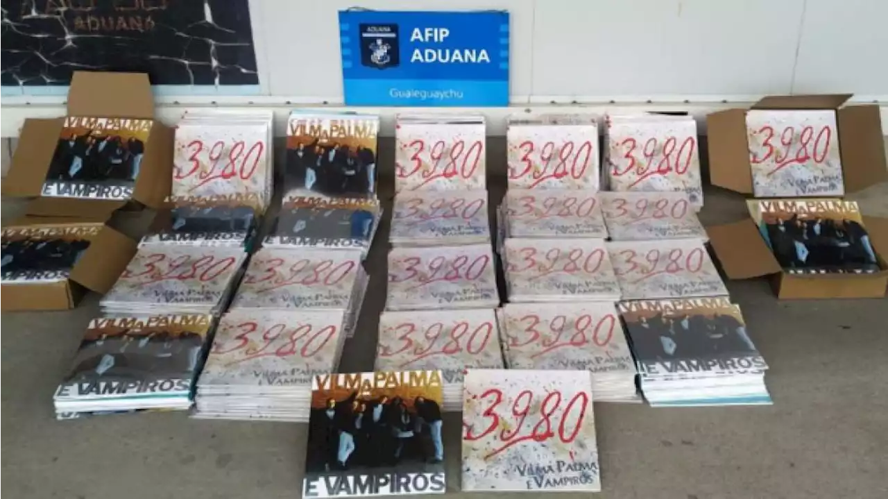 Traían de Uruguay 483 vinilos de Vilma Palma: ahora el baile lo tienen con la AFIP