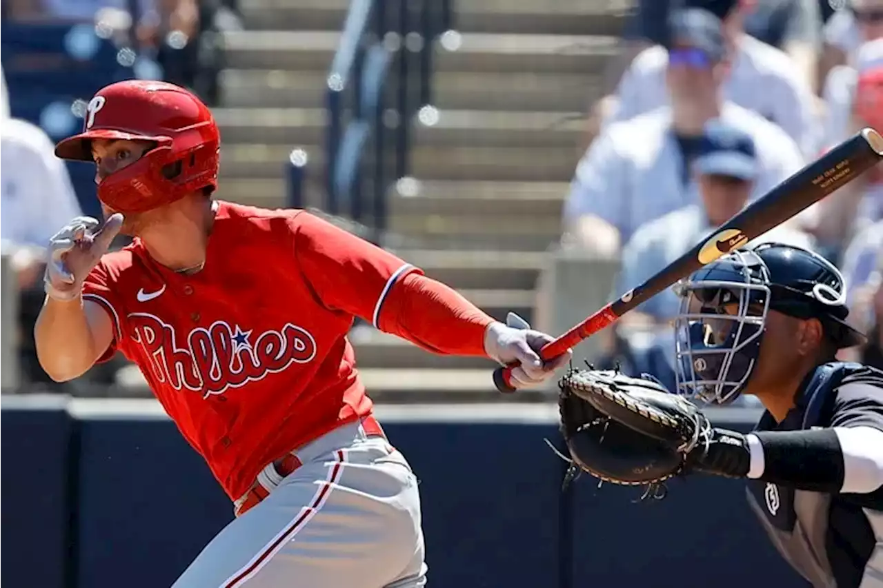 Phillies 6, Yankees 3: Michael Plassmeyer struggles with command; Rob Thomson pleased with offensive effort