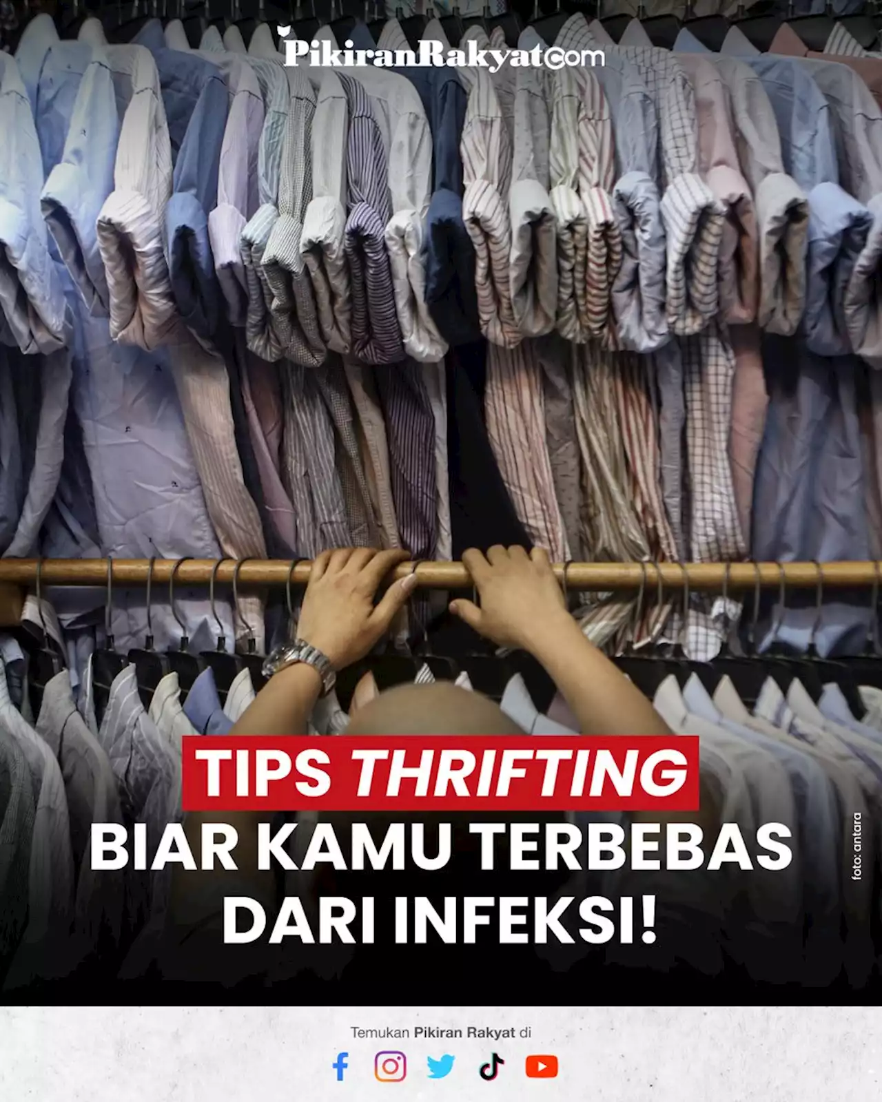 Tips Thrifting alias Membeli Pakaian Bekas, Salah Satunya Perhatikan Kebersihan Toko