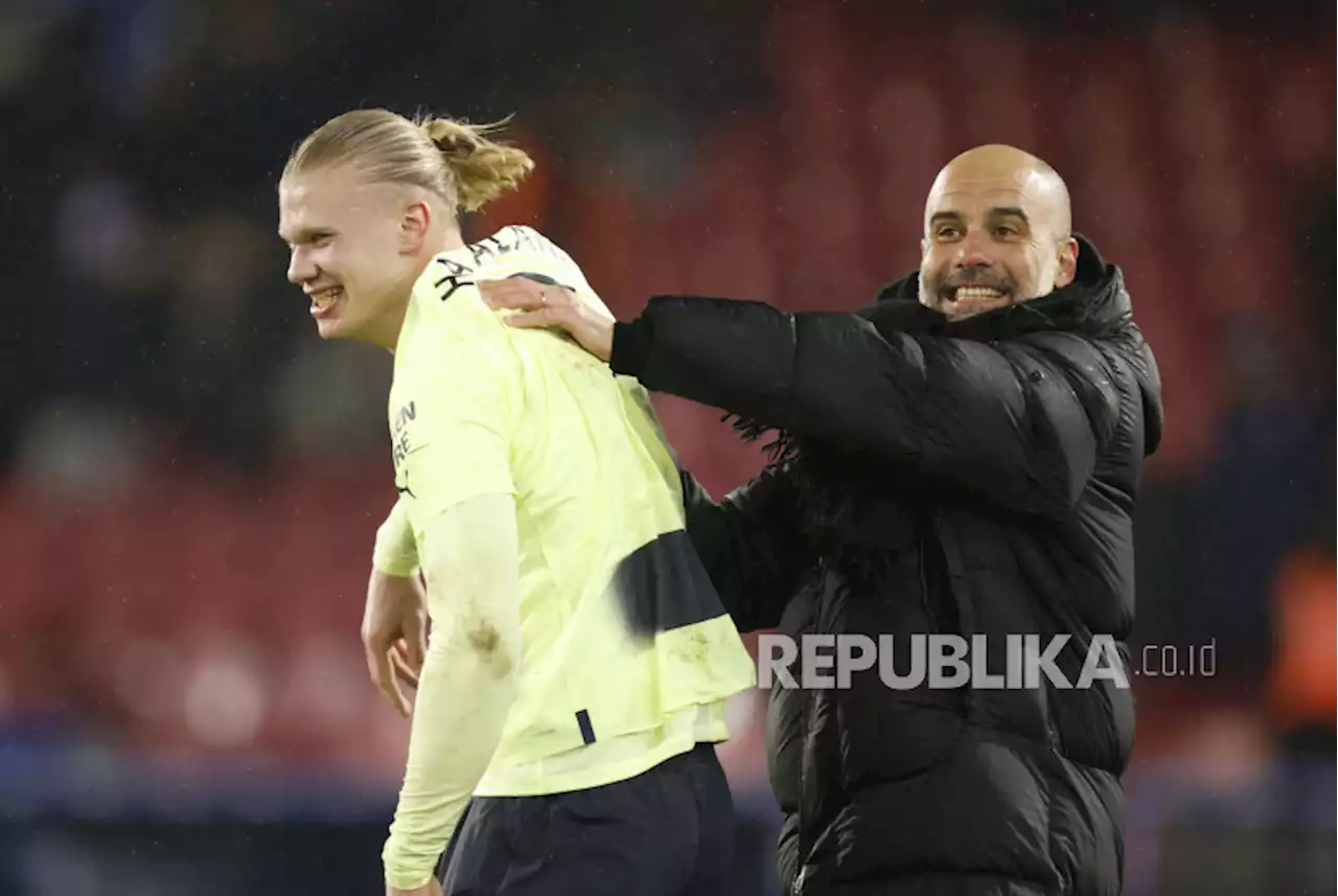 Perayaan Gol Erling Haaland Dinilai Berlebihan, Guardiola: Itu Hanya Bentuk Kepuasan |Republika Online