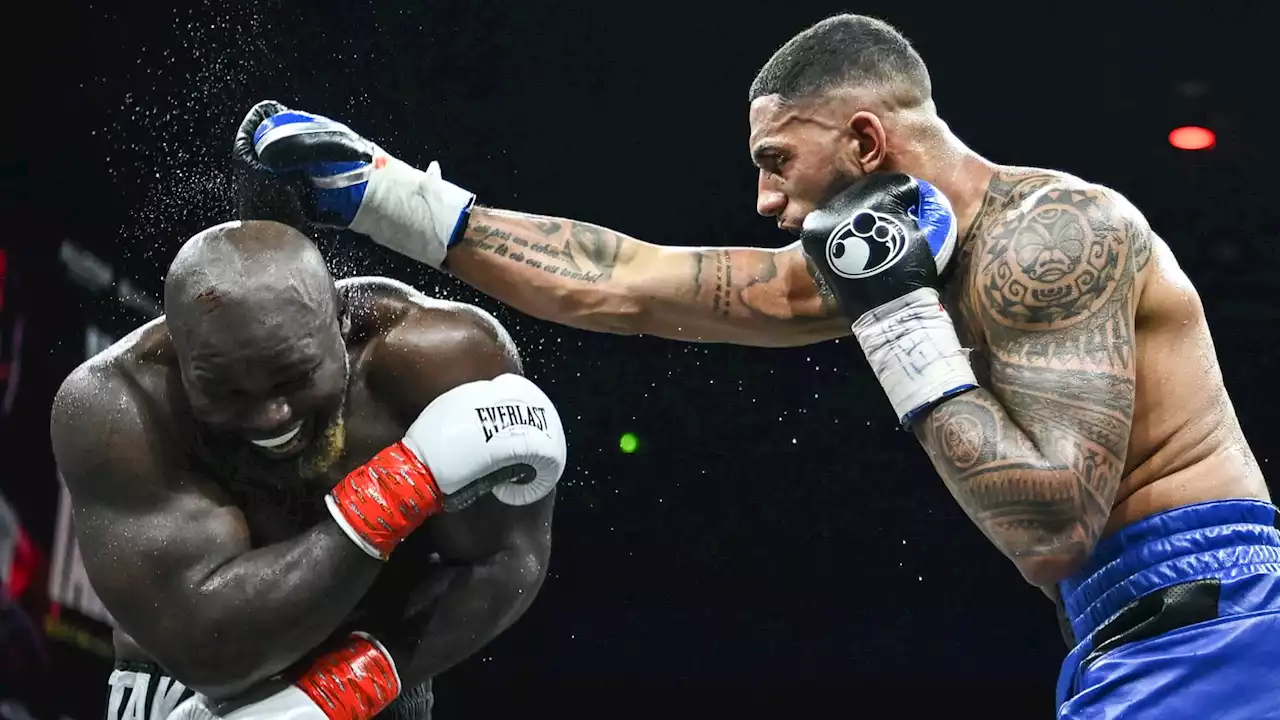 Boxe: 'Il faut que je retourne au boulot', réagit Yoka après sa défaite contre Takam