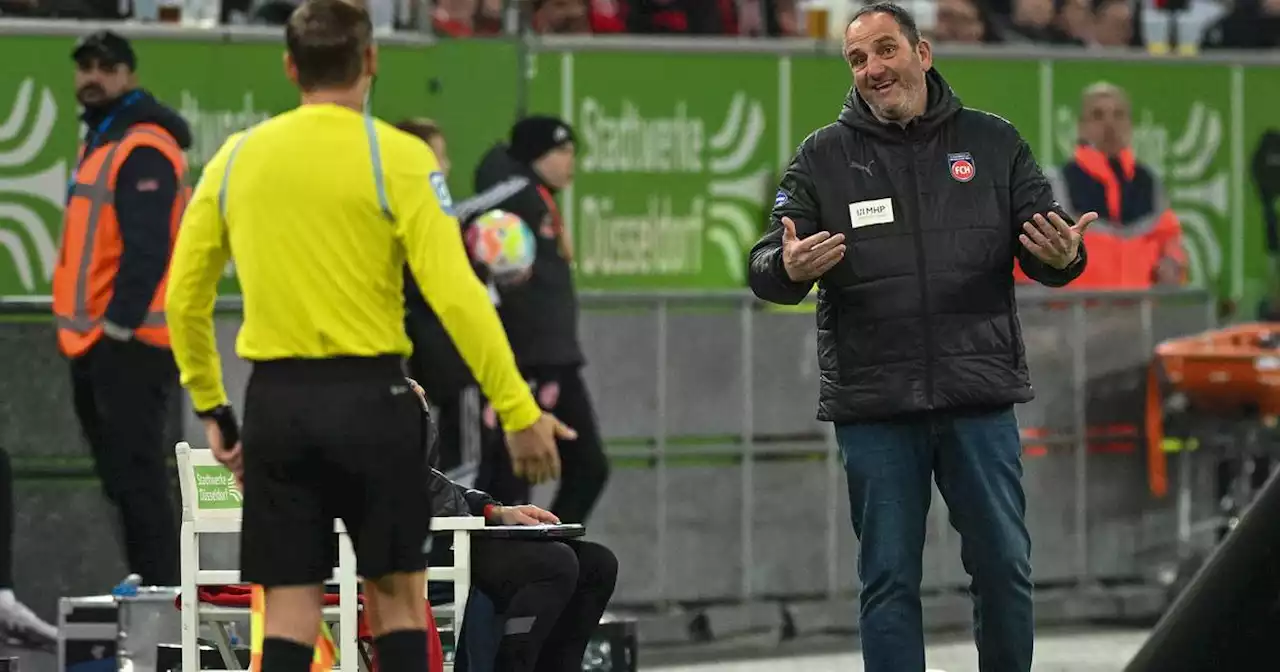 2. Bundesliga: Rot-Ärger bei Topspiel! Heidenheim hadert in Düsseldorf