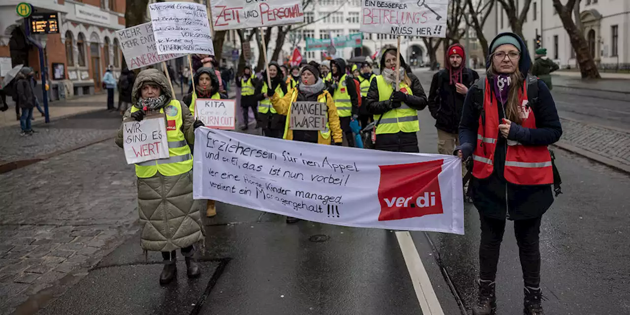 Kita-Streik in Jena: Streiken ist kein Kinderspiel