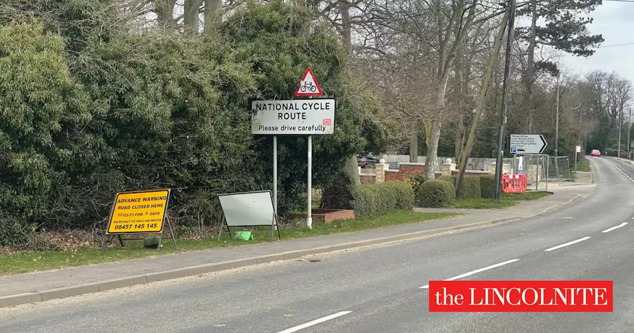 Road closure for week of water works in Skellingthorpe