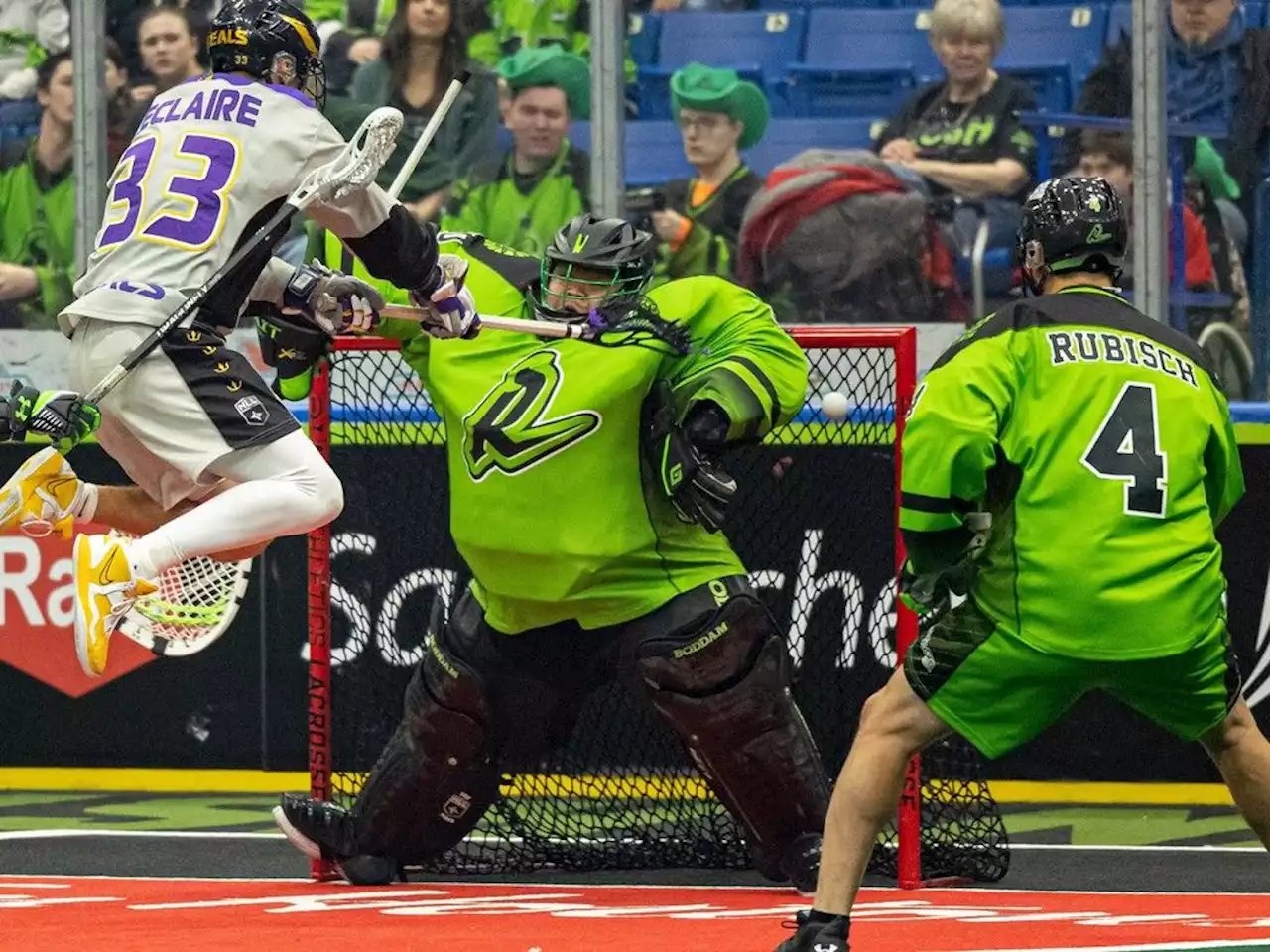 Comeback falls short: Saskatchewan Rush slips below .500 despite 5 goals by Clark Walter