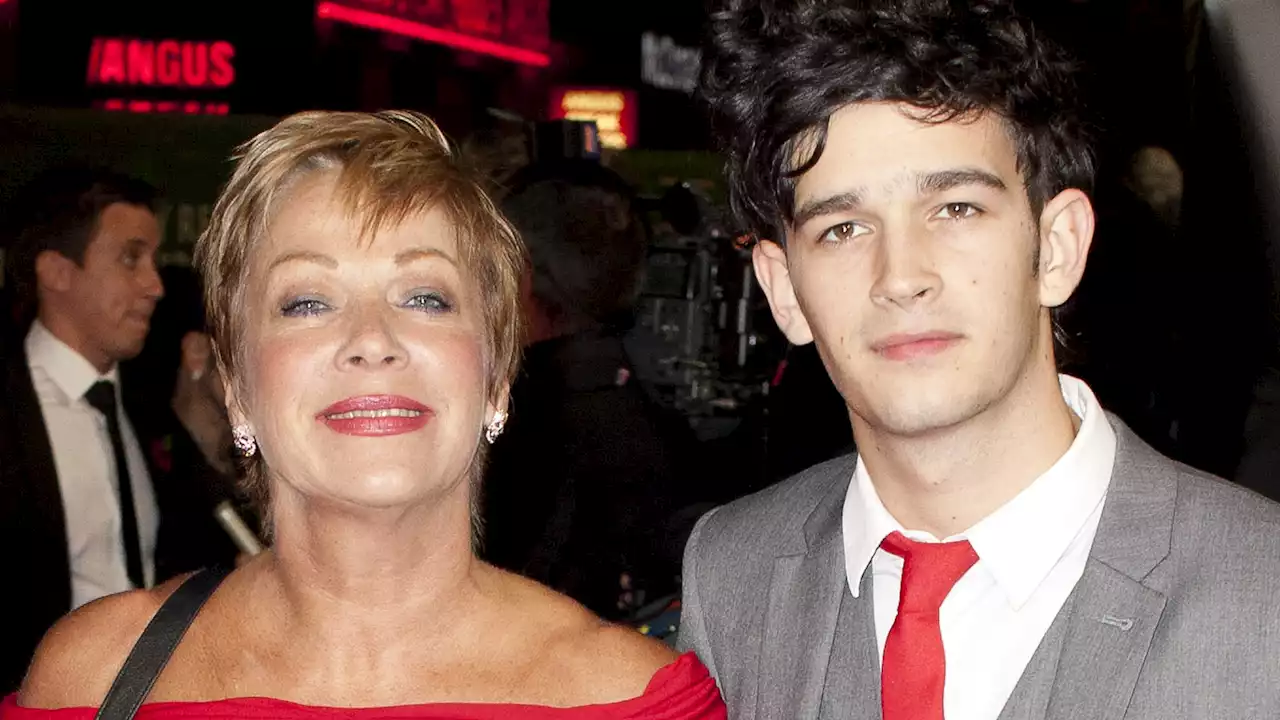 Denise Welch bursting with pride at son Matty's 1975 gig on Saturday Night Live