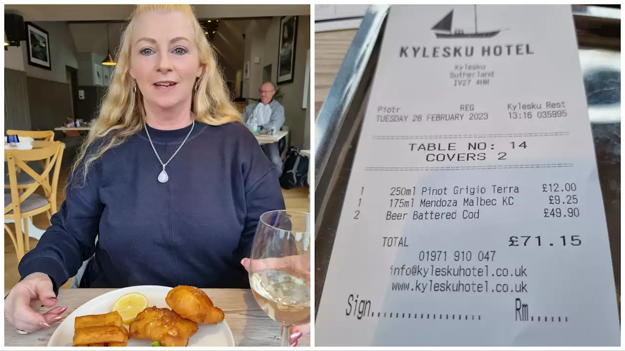 I was charged eye-watering price for fish & chips - the bill left me speechless