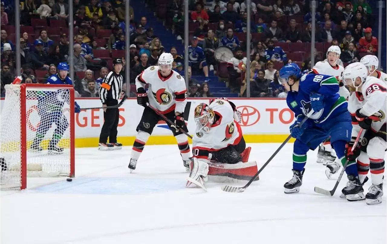 Canucks 5, Senators 2: Andrei Kuzmenko leads the scoring charge