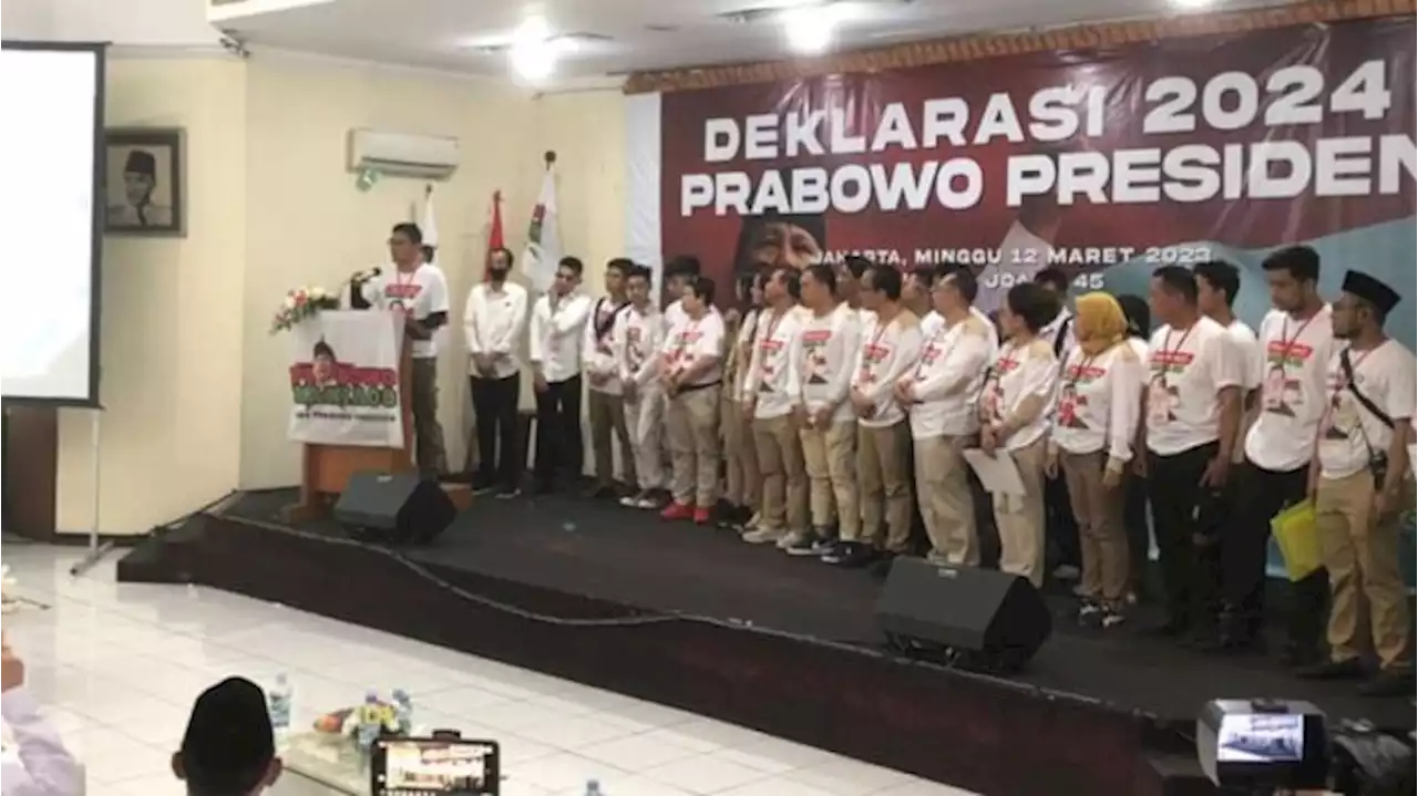 Joman Deklarasi Prabowo Mania 08, Hashim Djojohadikusumo Jadi Ketua Dewan Penasihat