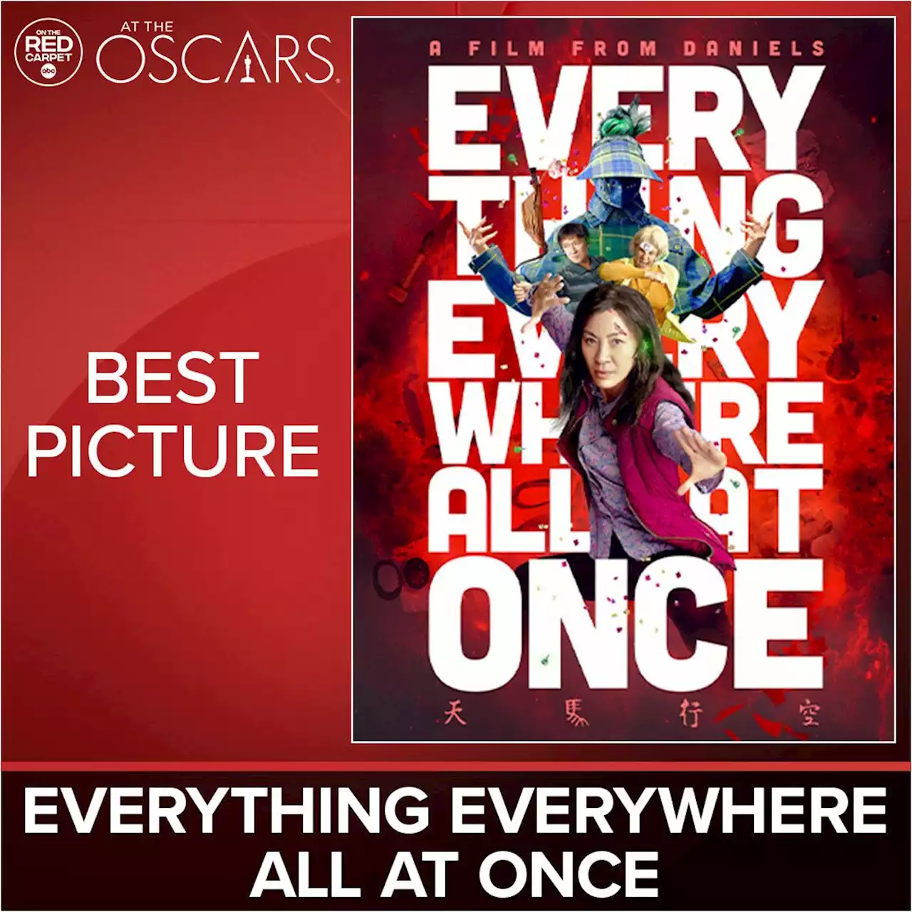 Oscars 2023 live updates: 'Everything Everywhere All at Once' dominates at Oscars, wins best picture