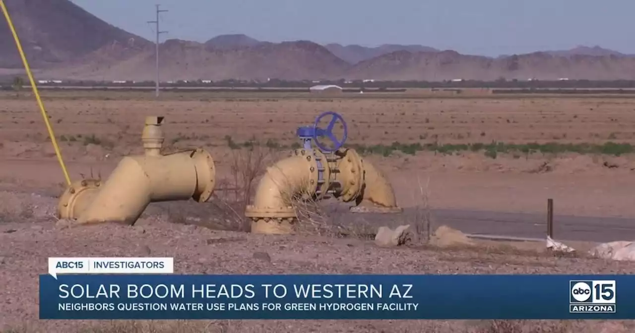 Arizona community worries energy company will hog water supply