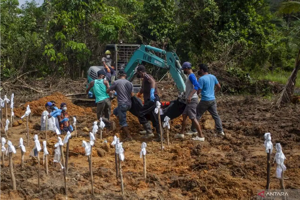 Korban jiwa akibat tanah longsor di Natuna mencapai 46 orang