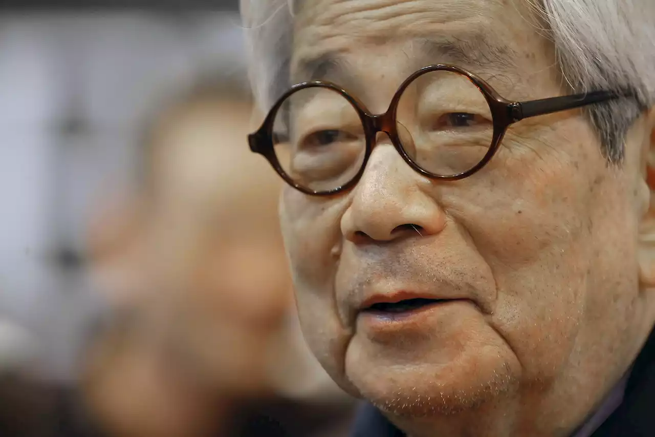 Japan’s Kenzaburo Oe, awarded Nobel for poetic fiction, dies