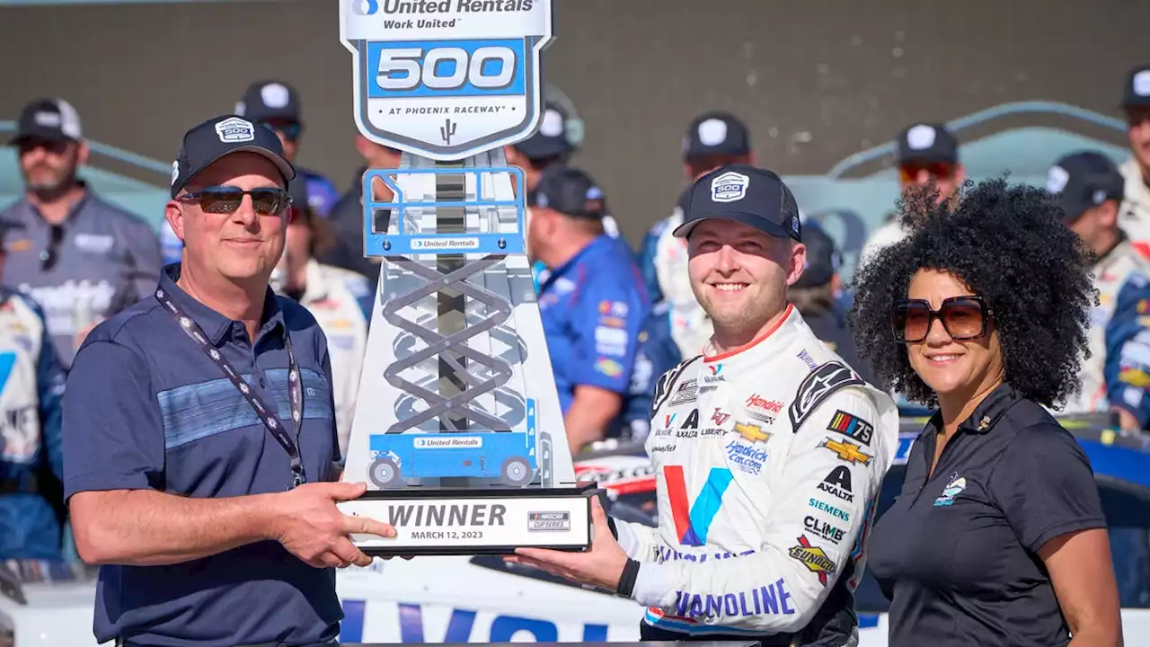 William Byron wins United Rentals Work United 500 in Phoenix