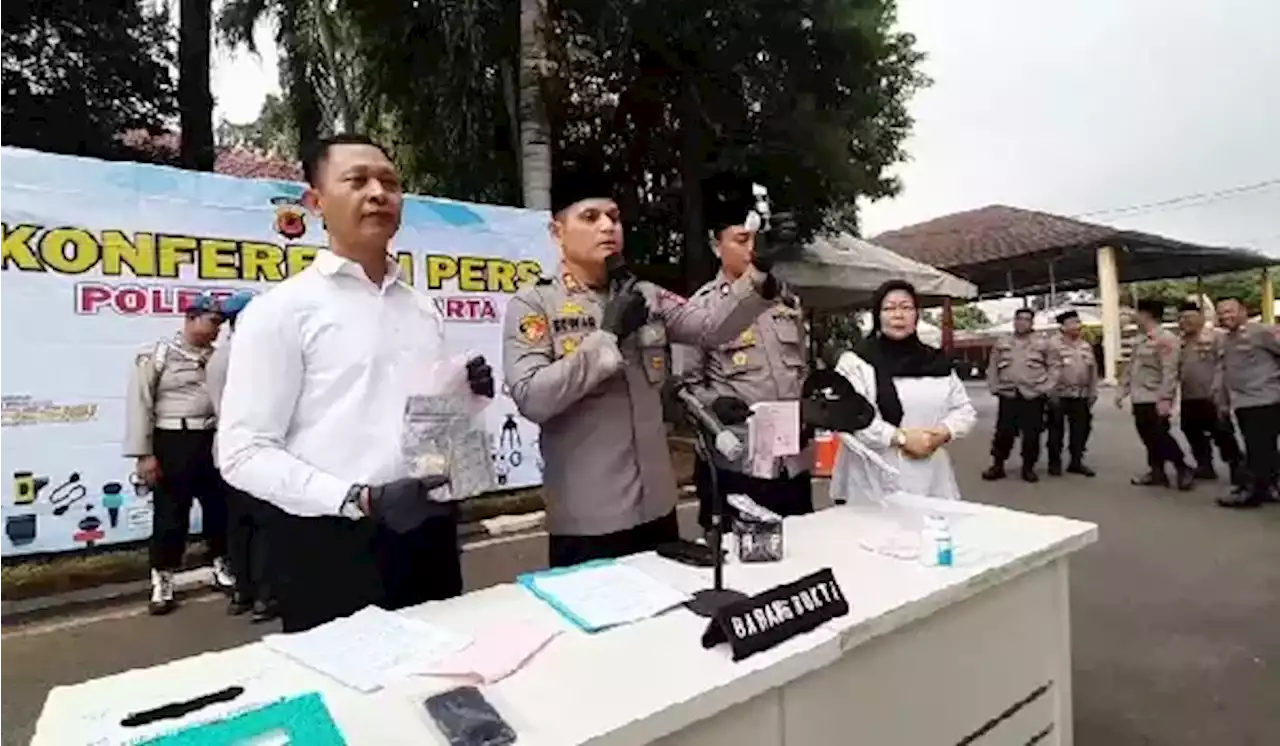 Anak Pedangdut Lilis Karlina Ditangkap Polres Purwakarta