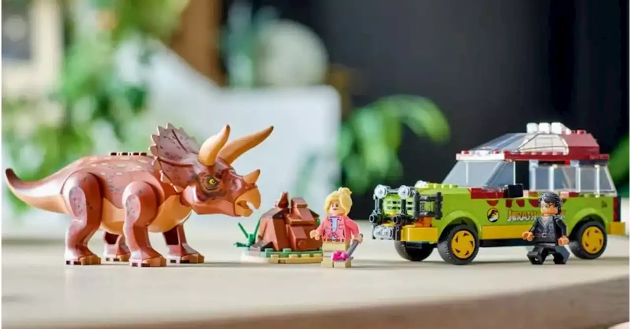 Help the Sick Triceratops In Jurassic Park with LEGO’s Next Dino Set