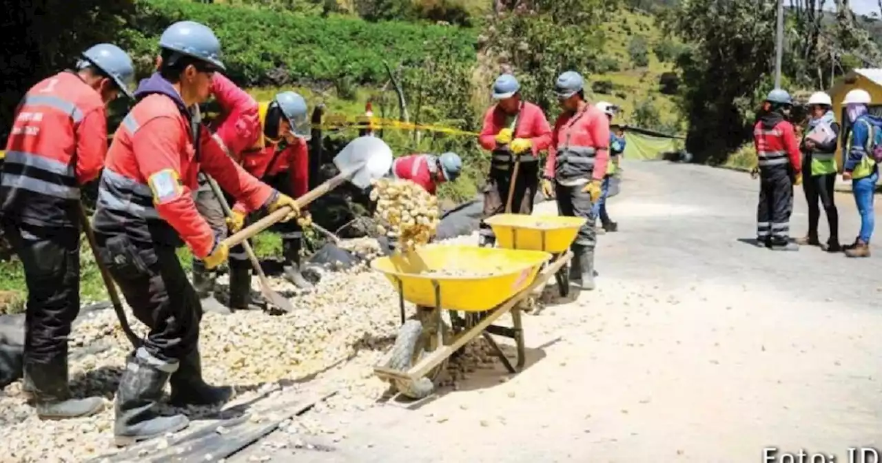 ¡Trabajo sí hay! Buscan mano de obra no calificada para obra de la Autopista Norte en Bogotá