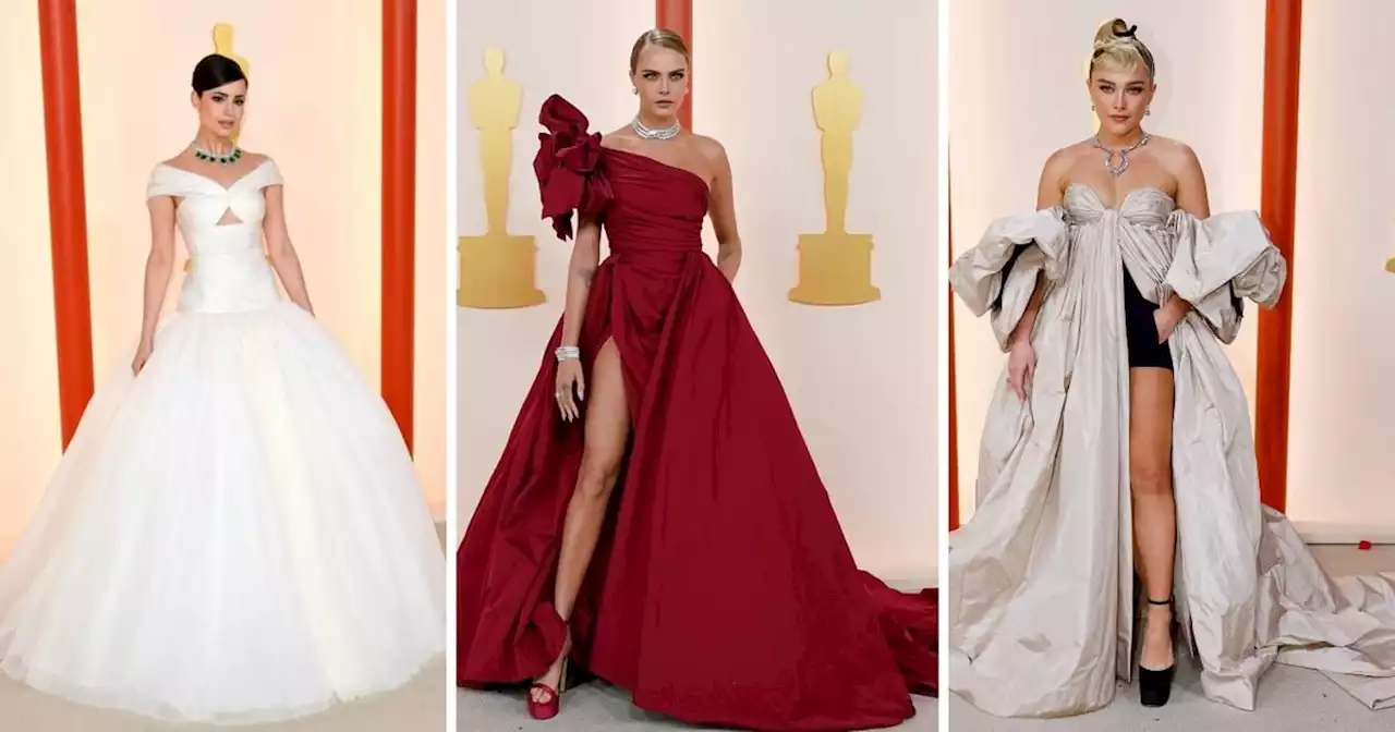 Entrega de los Oscar 2023: todo el glamour de las estrellas en la alfombra champagne