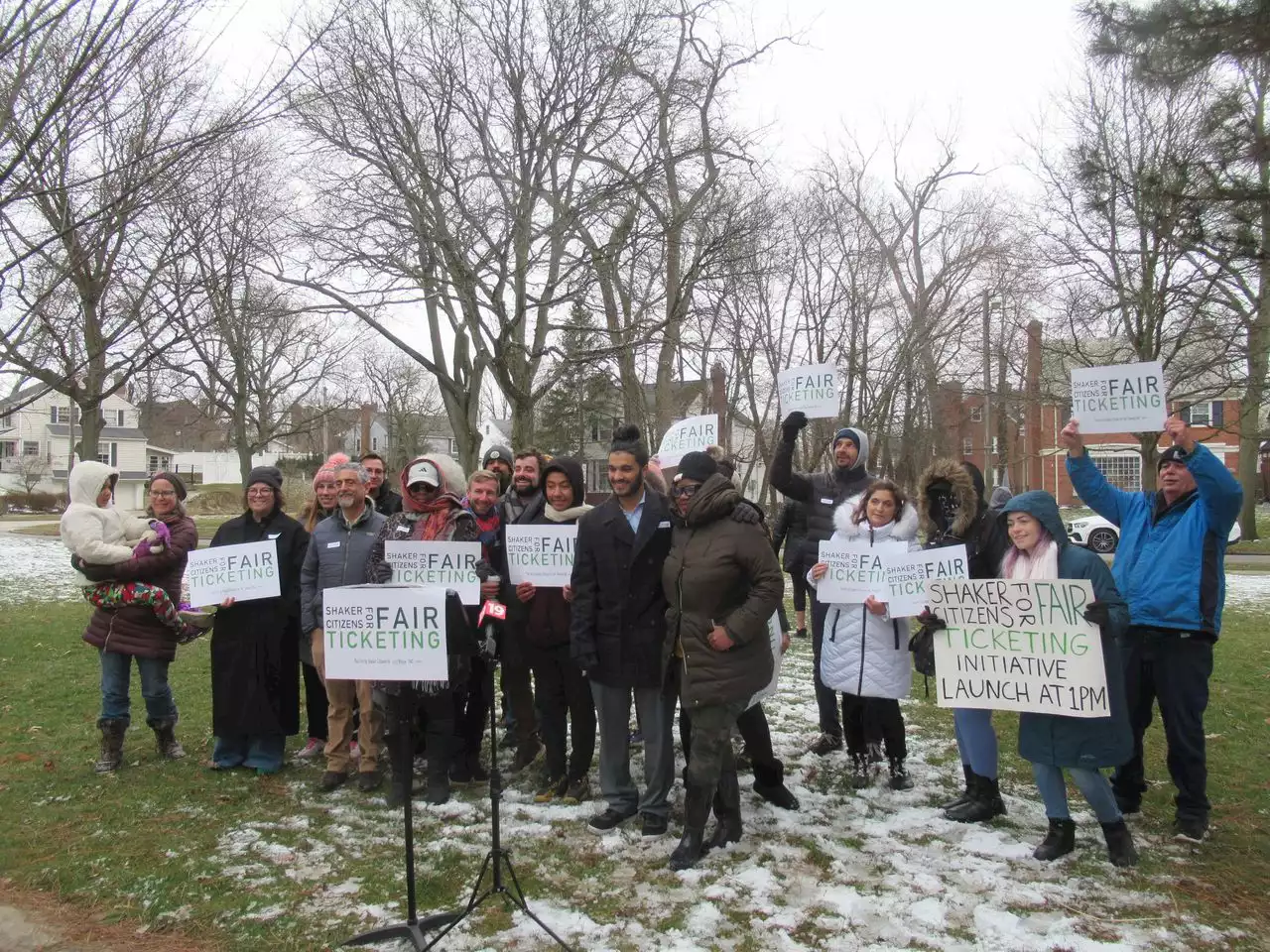 Shaker Citizens for Fair Ticketing launch signature drive to get police reforms on ballot