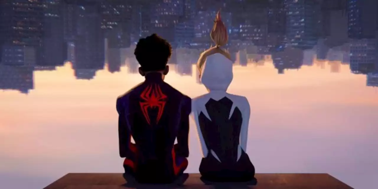 New 'Spider-Man: Across the Spider-Verse' Image Shows Miles and Gwen Hanging Out