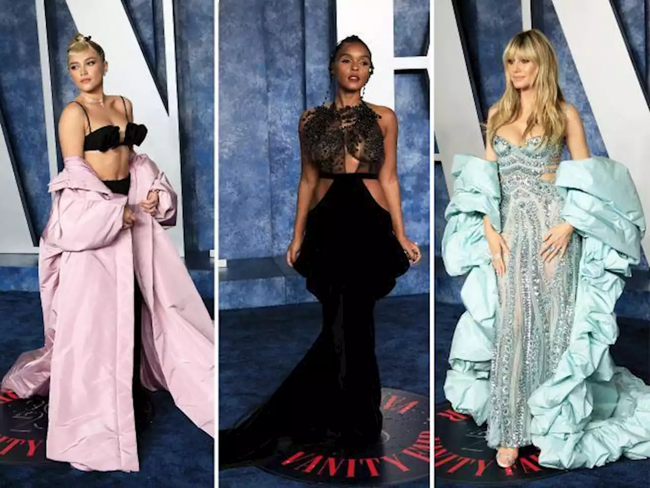 Nudità, pigiami da sera, spacchi e piume: i look esagerati delle star all’after-party degli Oscar