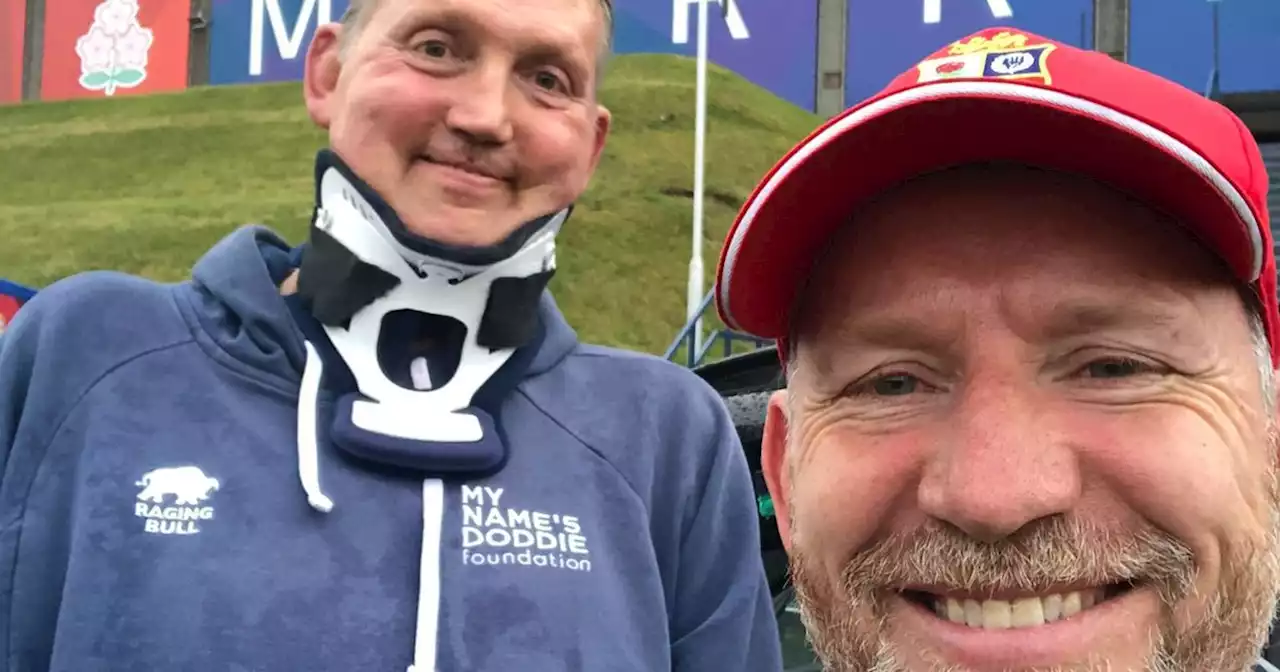 Ex-teammate of rugby hero Doddie Weir takes on 88km challenge to raise MND funds