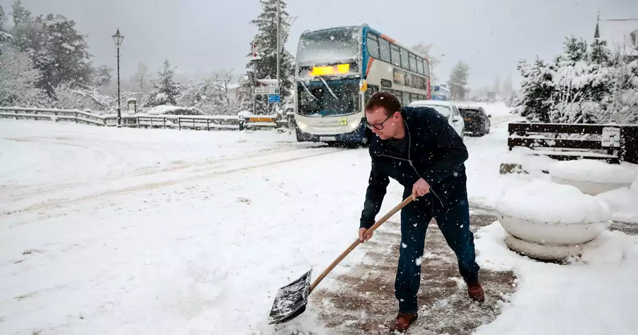 Scotland snow maps show blizzards tonight as Met Office warnings in place