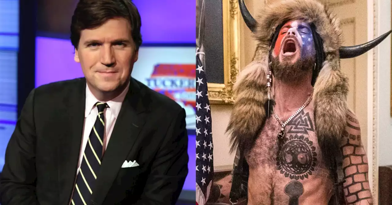 Prosecutors dispute Tucker Carlson's depiction of QAnon Shaman in Jan. 6 footage