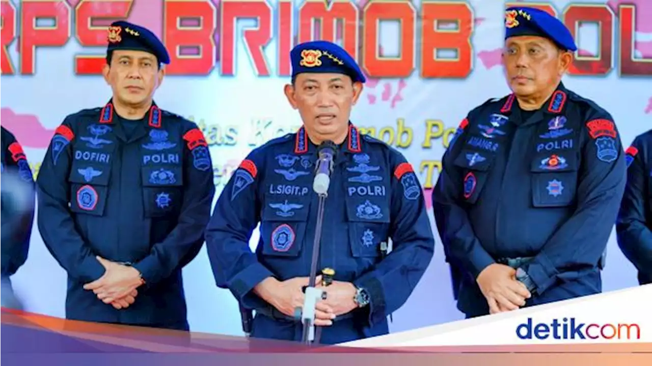 Buka Rakernis Brimob, Kapolri Ingatkan Pengamanan Tahun Politik hingga Mudik