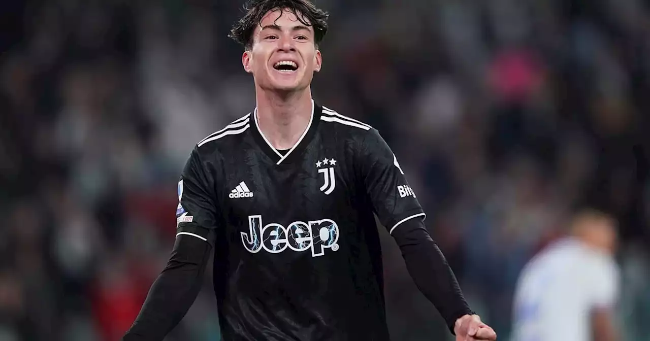 Debut goleador de Soulé en el triunfo de la Juventus ante la Sampdoria