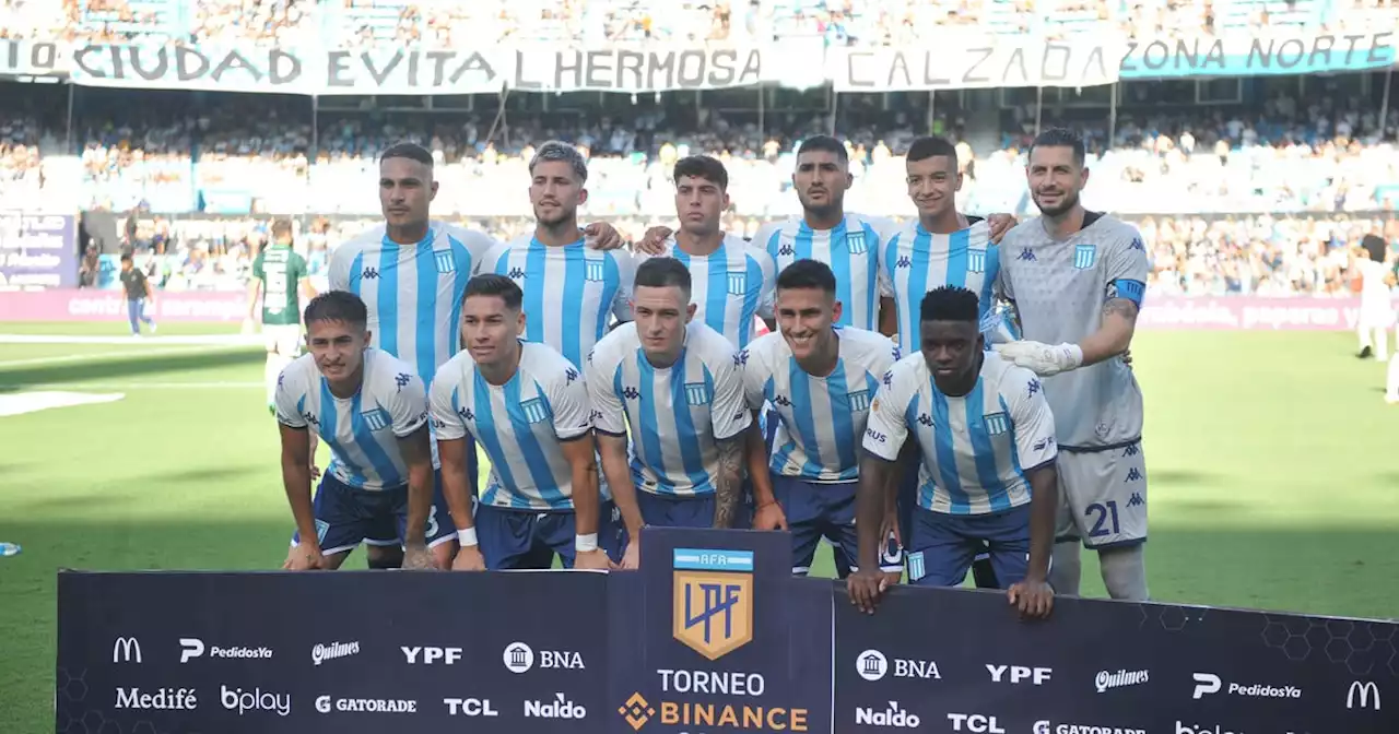 Uno por uno de Racing ante Sarmiento