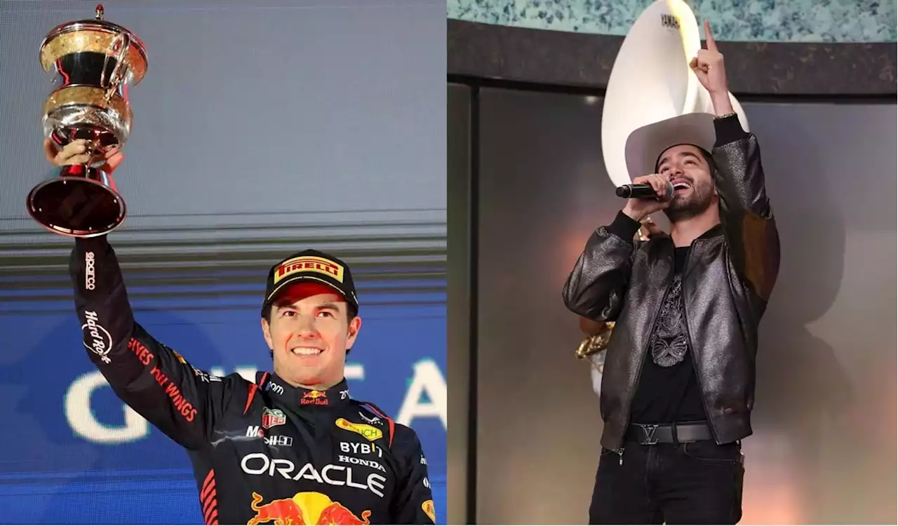 Fórmula 1: Por defender a Checo Pérez, cantante arremete contra Max Verstappen