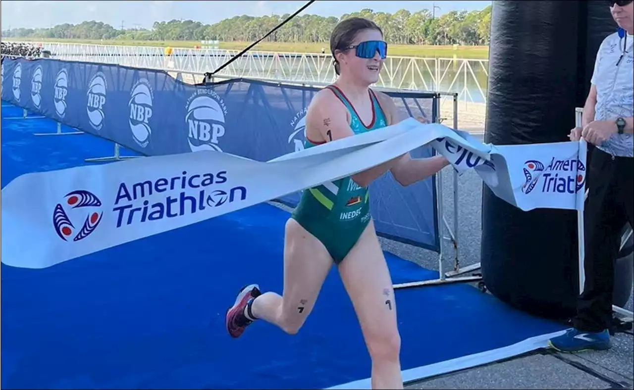 Jimena de la Peña: La mexicana se llevó el oro en el Campeonato Panamericano Junior de Triatlón