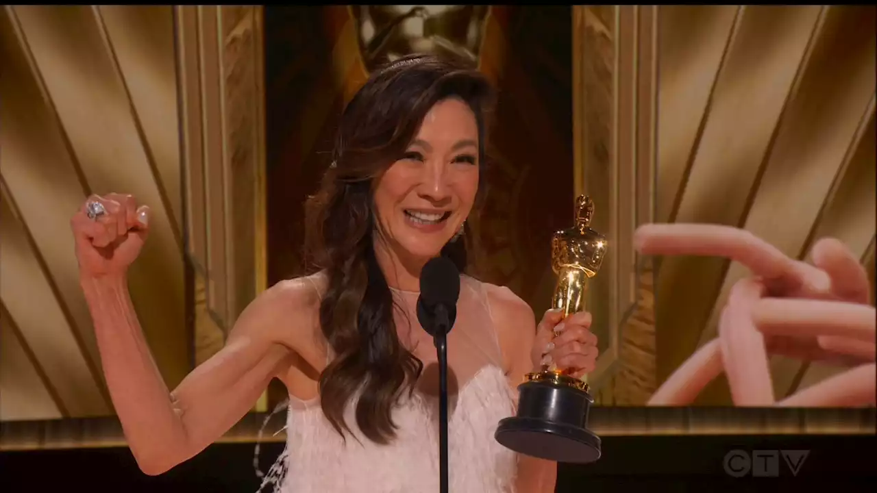 Michelle Yeoh Reacts To Making History At 2023 Oscars