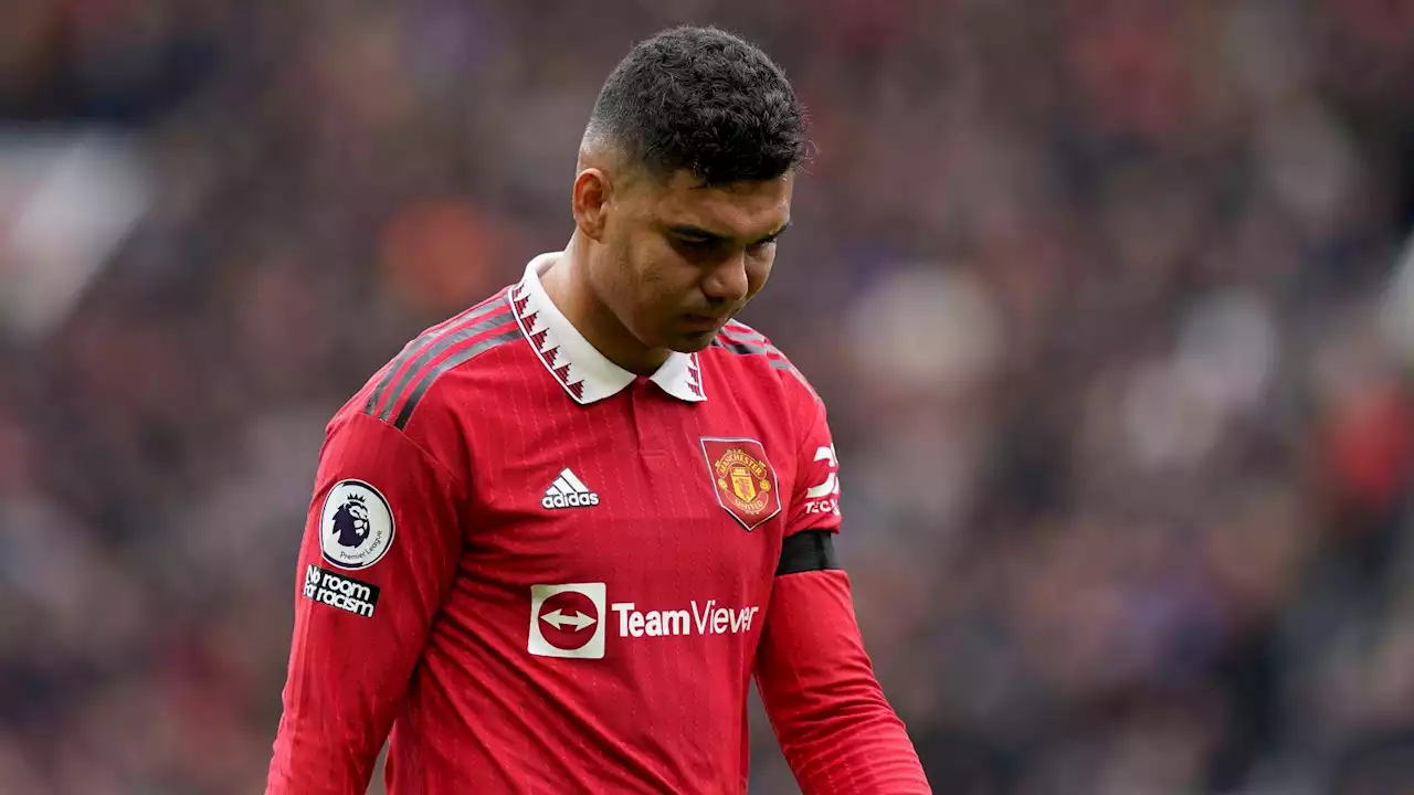 Man Utd latest: Erik ten Hag somehow to blame for Casemiro red as Quadruple dreams in tatters