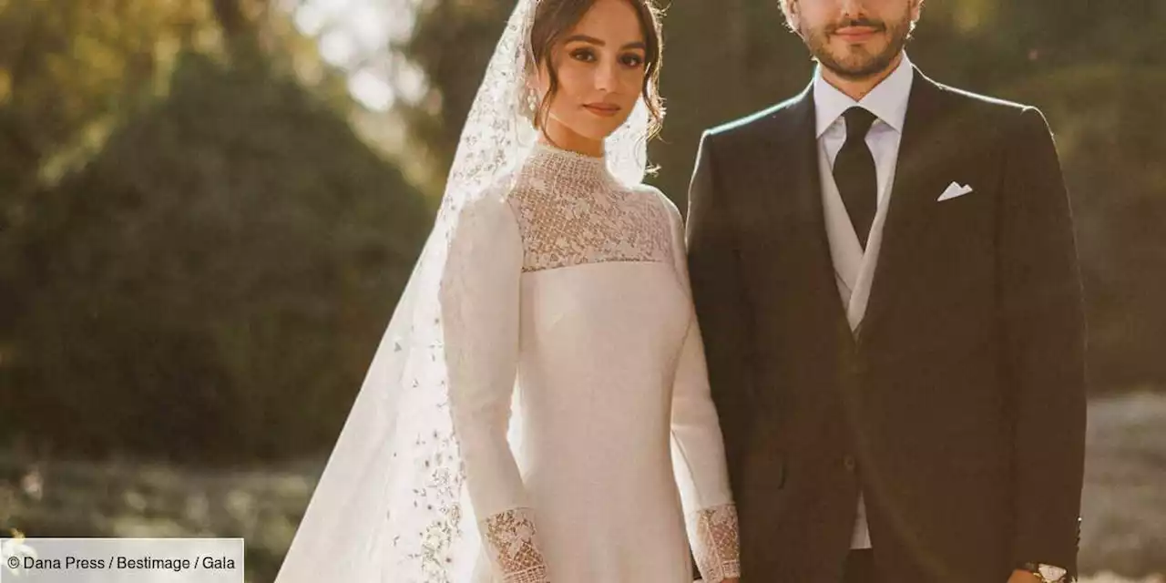 PHOTO – Iman de Jordanie éblouissante : sa robe de mariée royale marque les esprits - Gala