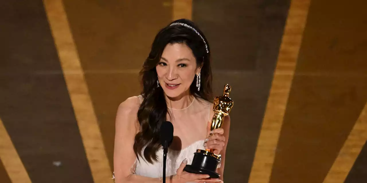 Michelle Yeoh Dedicates Her Historic Best Actress Win to Moms Everywhere