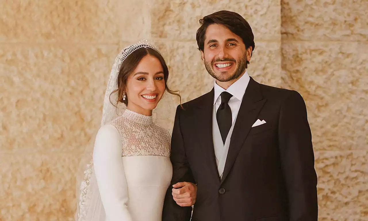 Princess Iman of Jordan's royal wedding: the most stunning outfits