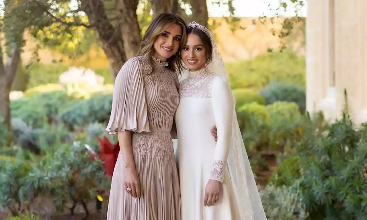 Queen Rania breaks silence after Princess Iman’s fairtytale wedding day