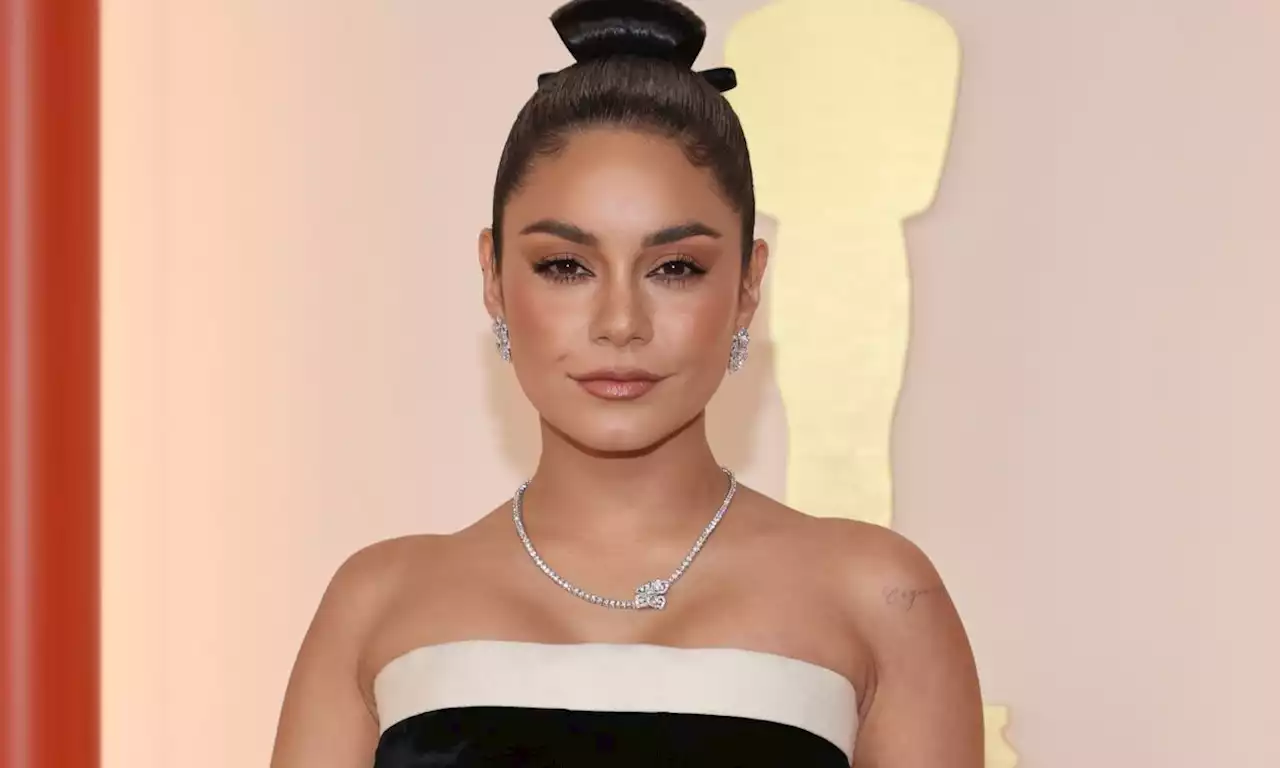 Vanessa Hudgens goes for modern day Audrey Hepburn at the Oscars