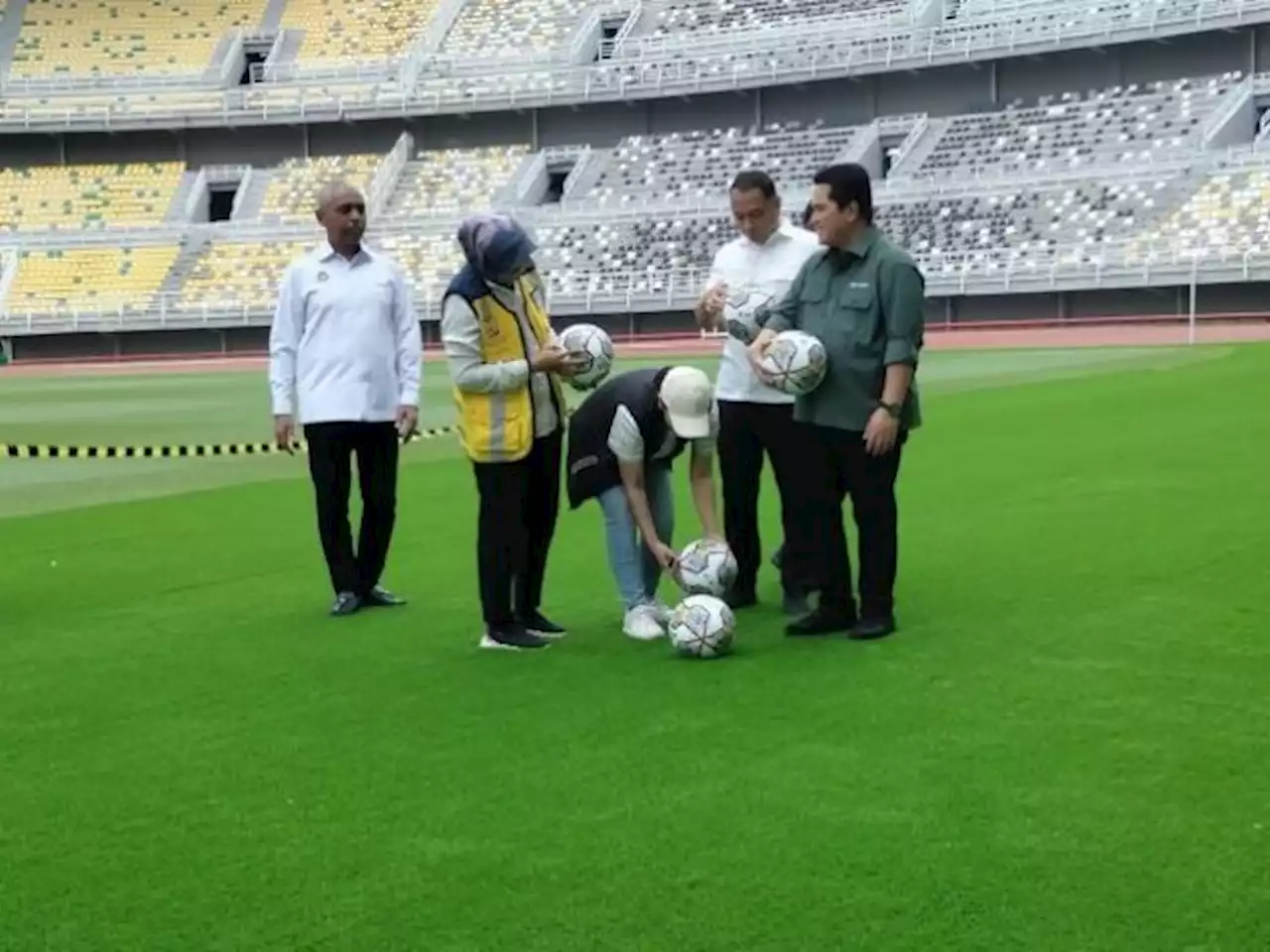 Erick Thohir Sebut GBT Salah Satu Stadion Terbaik di Indonesia