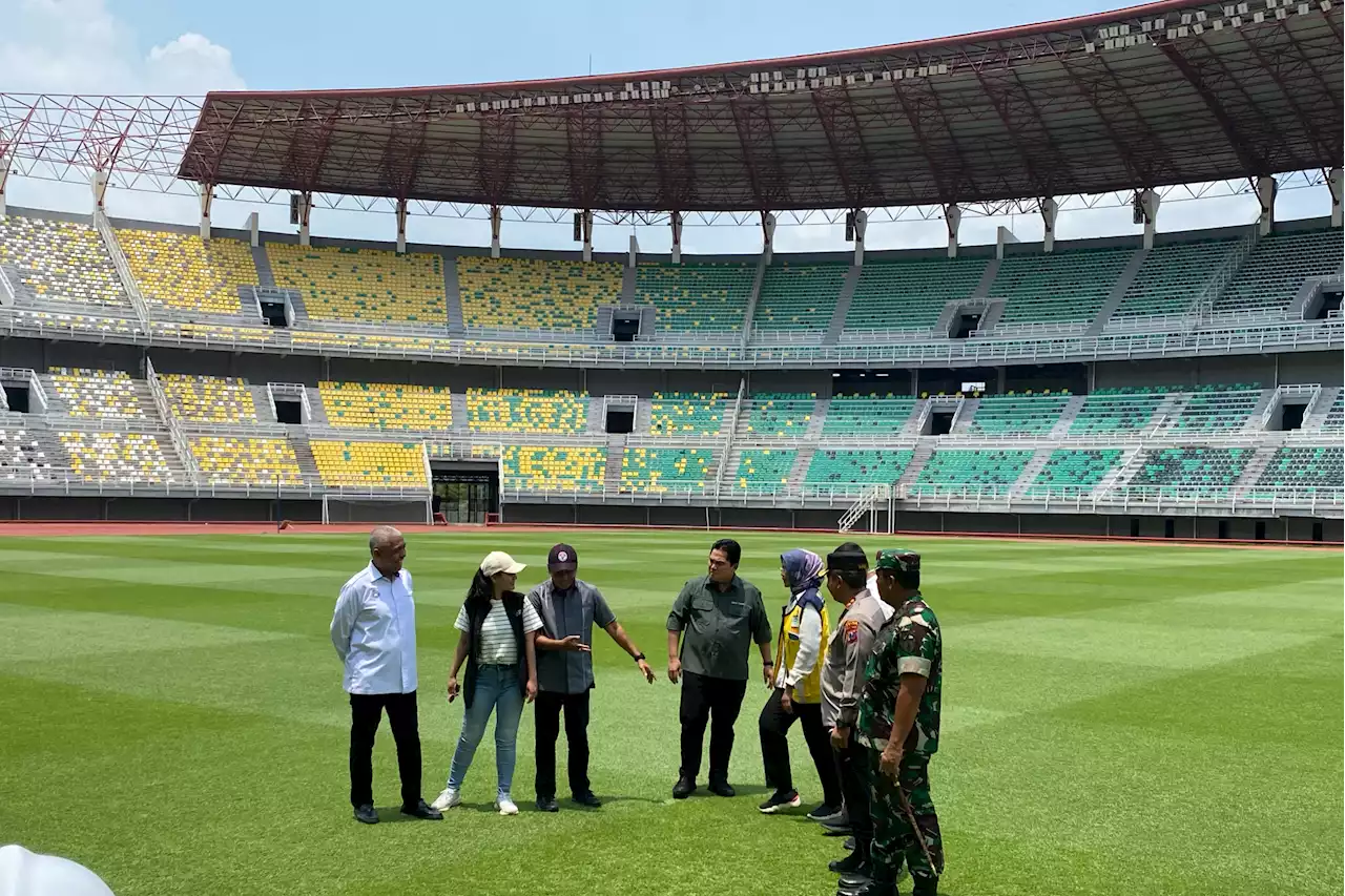 Ketum PSSI Sebut Salah Satu Stadion Terbaik di Indonesia