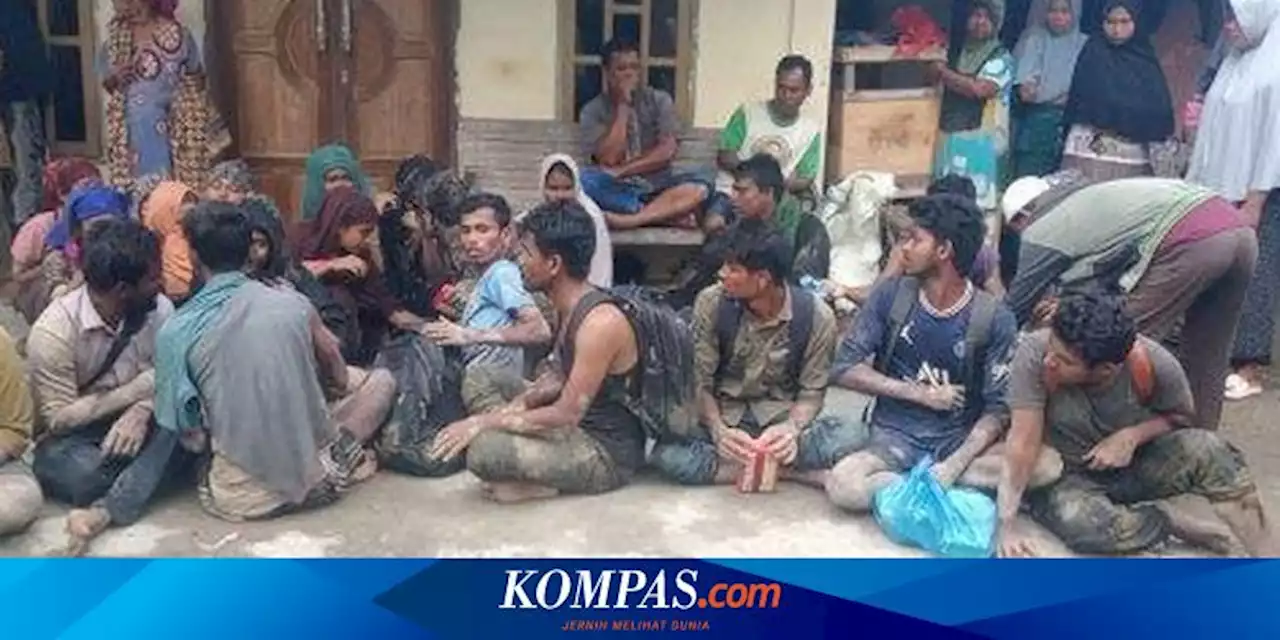 21 Warga Rohingya Terdampar di Pesisir Aceh Barat Daya