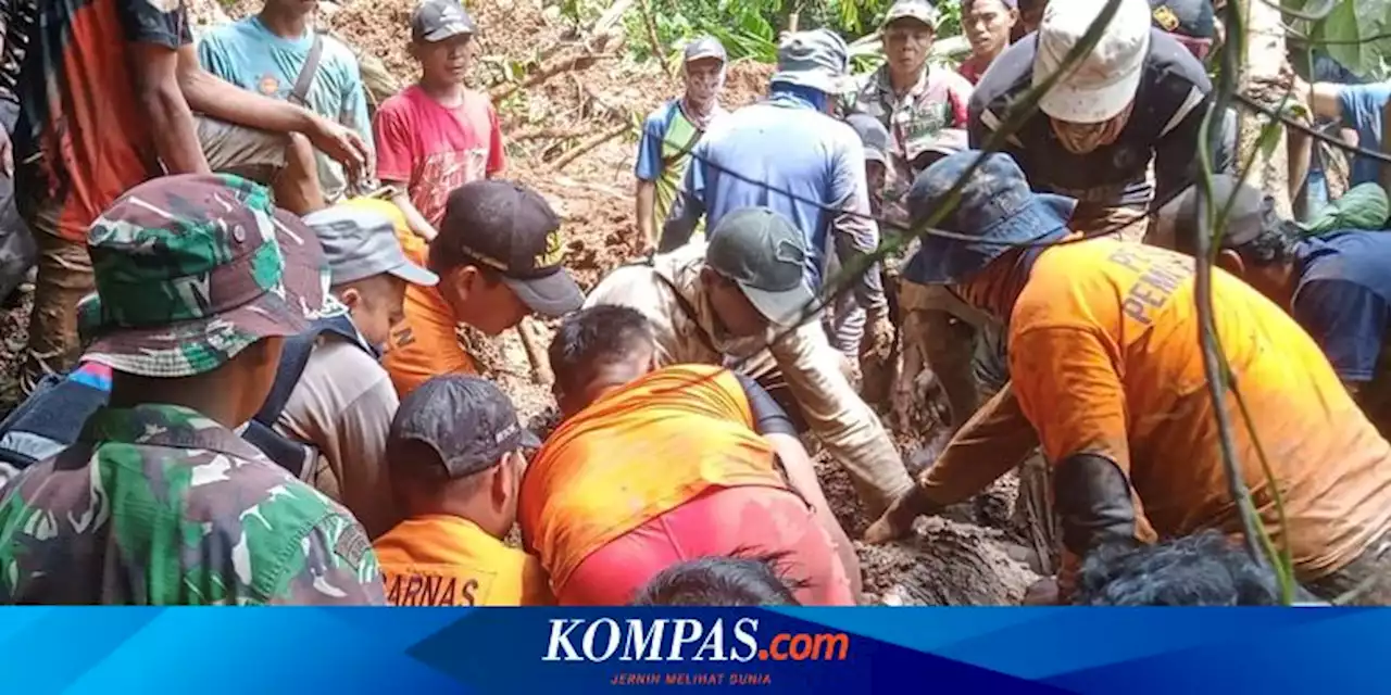 Longsor di Way Kanan, 2 Warga Tewas, 2 Korban Lainnya Masih Tertimbun