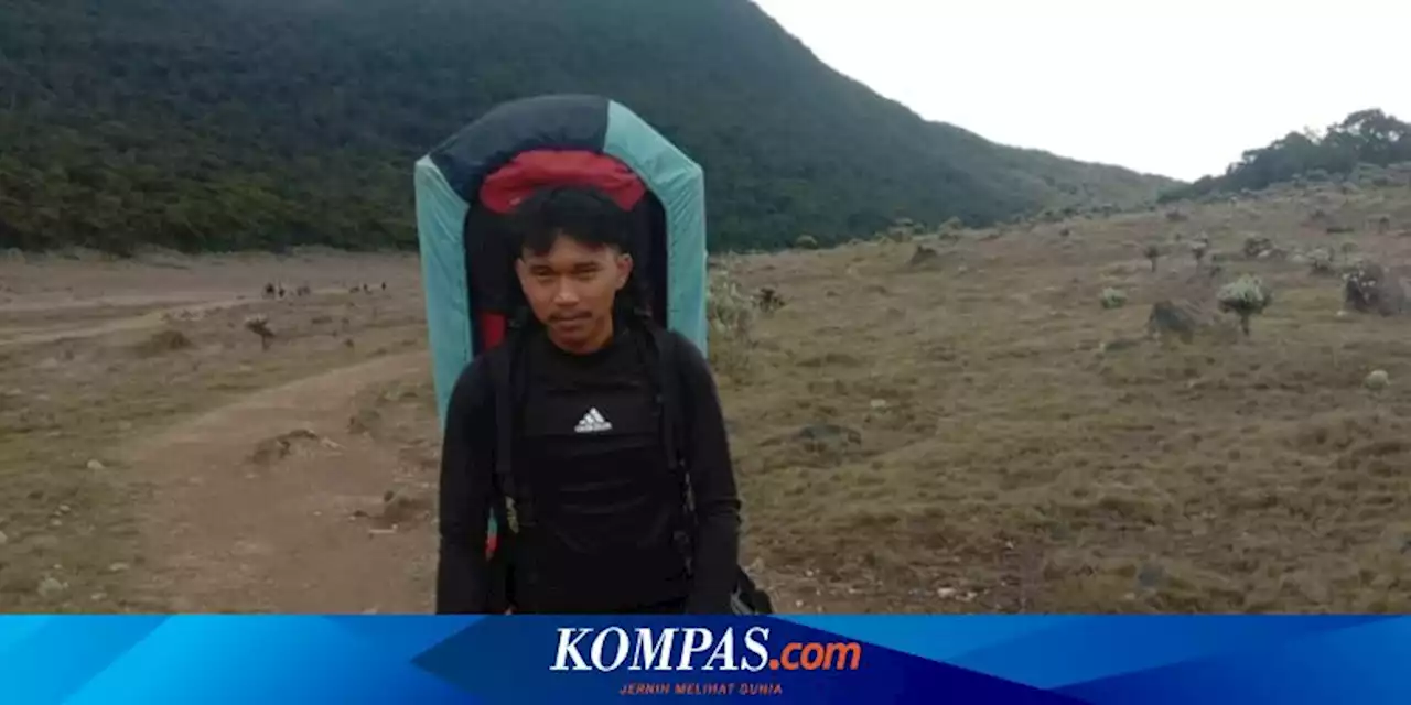 Mengenal Daden Nur Zaman, Porter Gunung Gede Pangrango yang Bekerja sejak Masih SMA