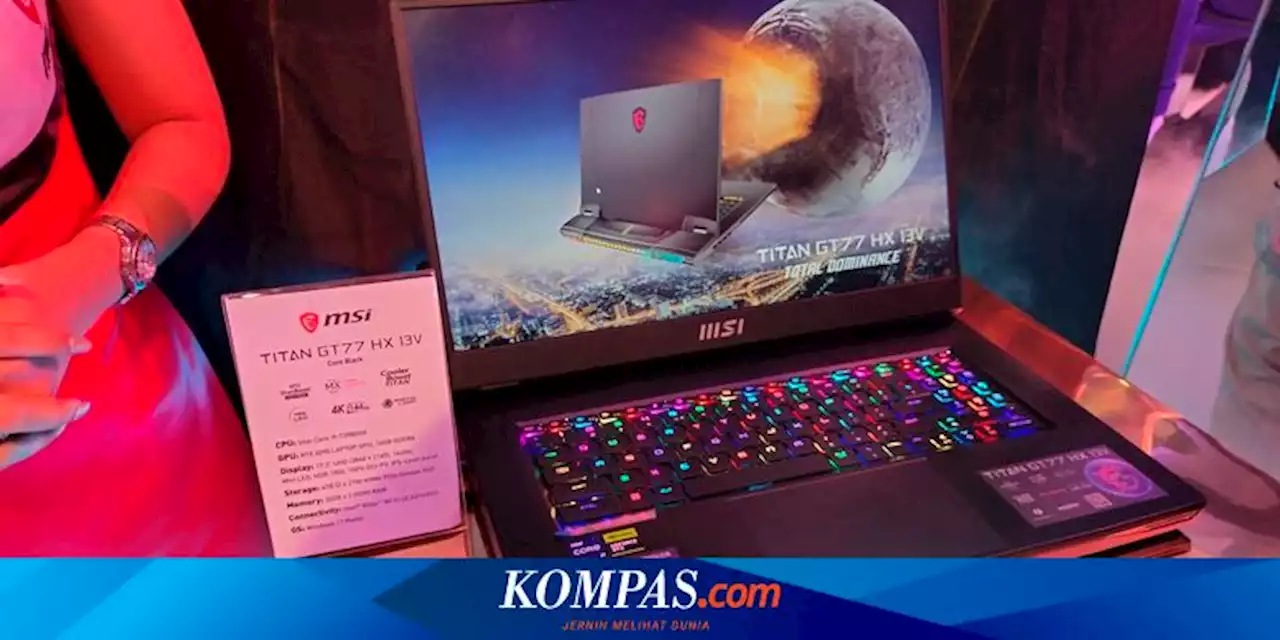 Spesifikasi Laptop Gaming MSI Titan GT77HX yang Dibanderol Rp 90 Juta