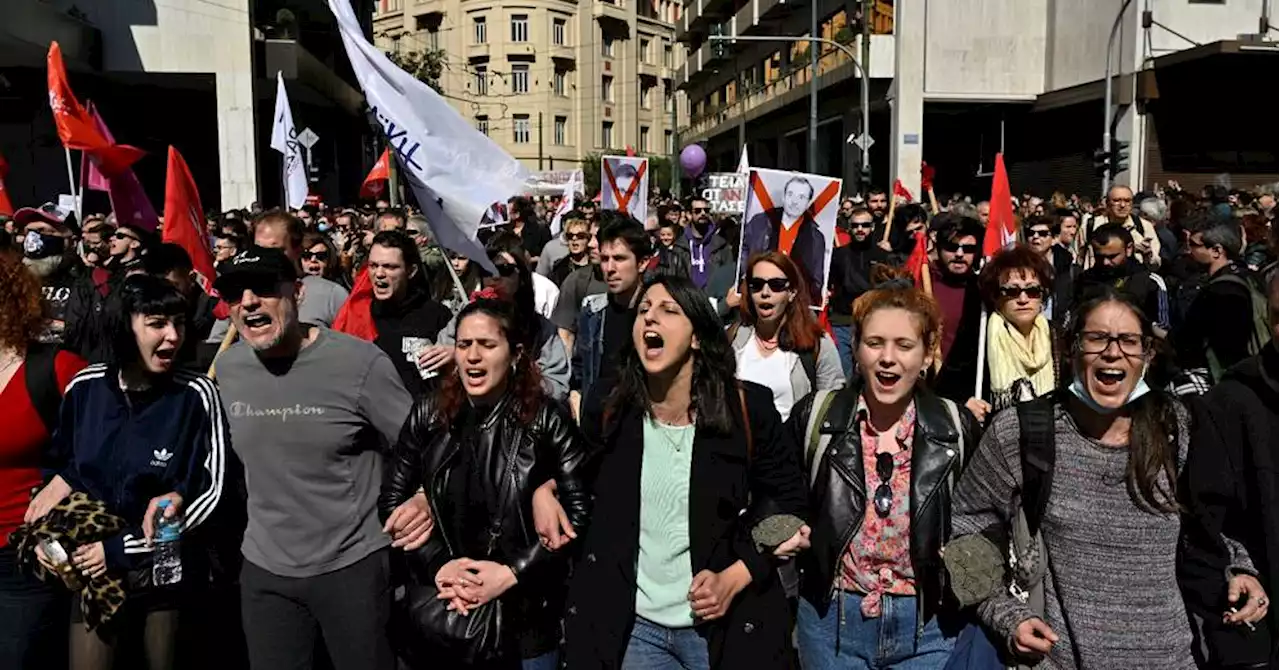 Grèce : nouvelle manifestation après l'accident de train