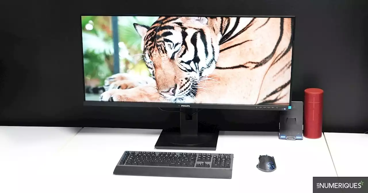 Test Philips 40B1U5601H : le très grand moniteur panoramique très bien équipé